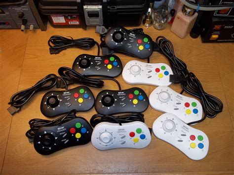 Neo Geo Mini Controller Mod for Real Neo Geo & Clicky D-Pad | RetroRGB