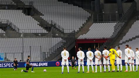 Marseille players blasted for not taking knee in support of Black Lives ...