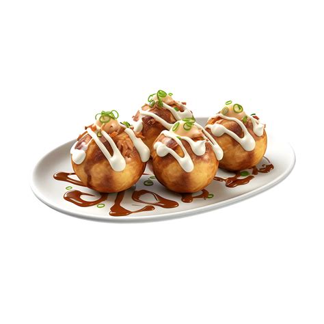 Japanese food Takoyaki on transparent background. 24806791 PNG