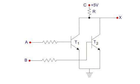 Simple Nor Gate Circuit Diagram Basic