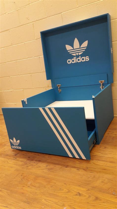 Adidas inspired XL Trainer Storage Box - Holds 12no pairs of trainers | Storage box, Shoe box ...