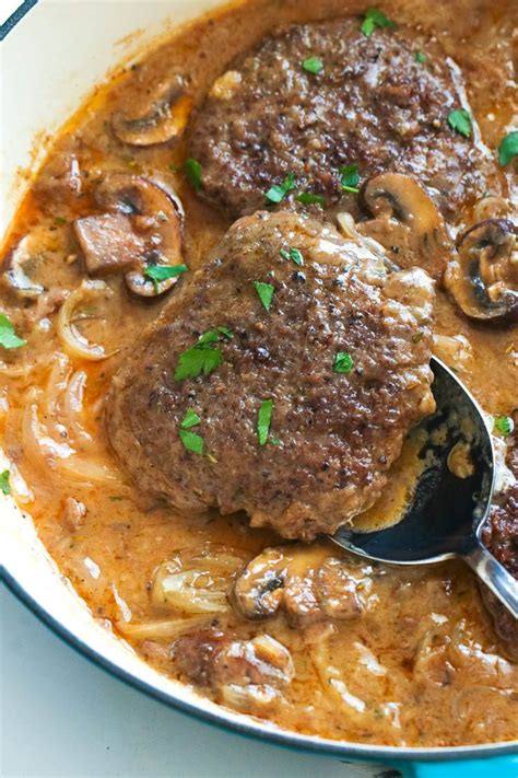 Cube Steak and Mushroom Onion Gravy - Immaculate Bites | Cube steak recipes, Cube steak and ...