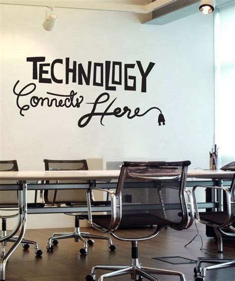 Technology Wall Stickers | Office Wall Decals | StickerBrand