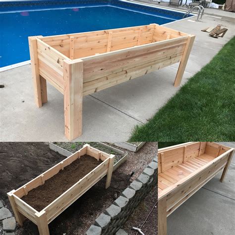 Elevated Planter Raised Bed | Building a raised garden, Elevated garden beds, Diy raised garden