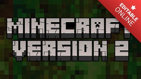 Minecraft Logo Generator | Text Effect