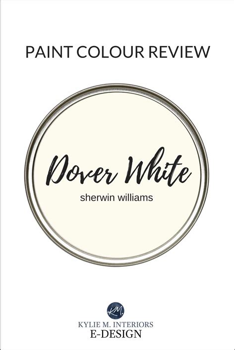 Sherwin Williams Dover White SW 6385: Paint Color Review - Kylie M Interiors