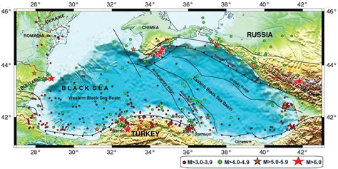 Seismicity and Tectonics of the Black Sea