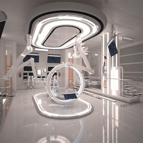 3D MODEL: https://www.turbosquid.com/3d-models/3d-futuristic-sci-fi-laboratory/1005910?referral ...