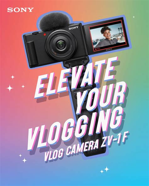 Sony ZV-1F the vlog camera that boosts creative power