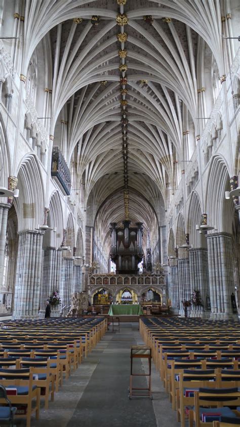 Exeter Cathedral Architecture - Britain All Over Travel Guide