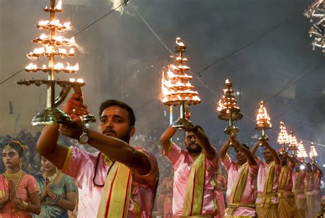 'Ganga Aarti', Temple Visit: PM's 1st Varanasi Visit After Poll Win In Pics