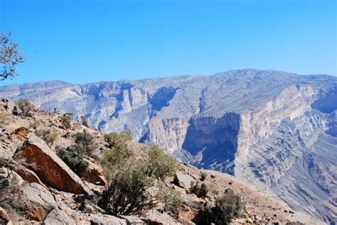 Oman, Mountains Landscape of Omani Great Canyon Stock Image - Image of desert, landscape: 37167213