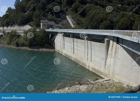 Dam stock photo. Image of impressive, abruzzo, outdoor - 6057990