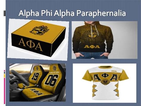 Alpha Phi Alpha Paraphernalia | Fraternity Clothing Online