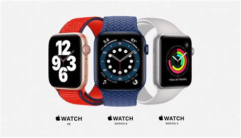 Apple Watch Series 6 y SE, así son los nuevos relojes inteligentes de Apple