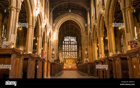 Interior of Croydon Minster. Croydon Stock Photo - Alamy