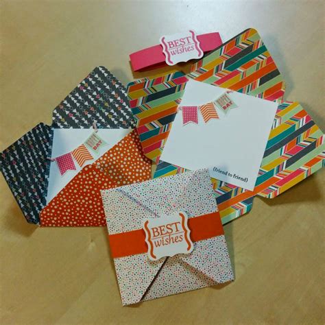 Envelope Punch Board Card - Azana Design