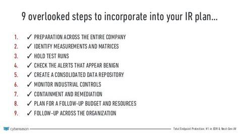 The Incident Response Checklist - 9 Steps Your Current Plan Lacks