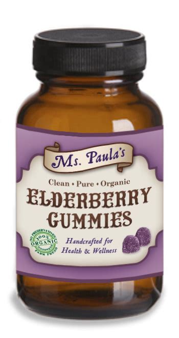 Elderberry Gummies – Ms. Paula's Organic Elderberry