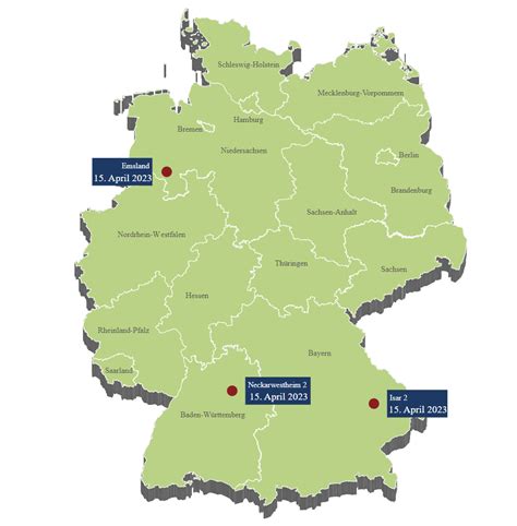 Atomkraftwerke In Deutschland Karte - Karte Berlin