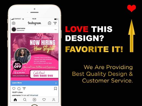 NOW HIRING FLYER, D.I.Y Canva Hair Stylist Now Hiring Flyer Template. Editable Canva Social ...