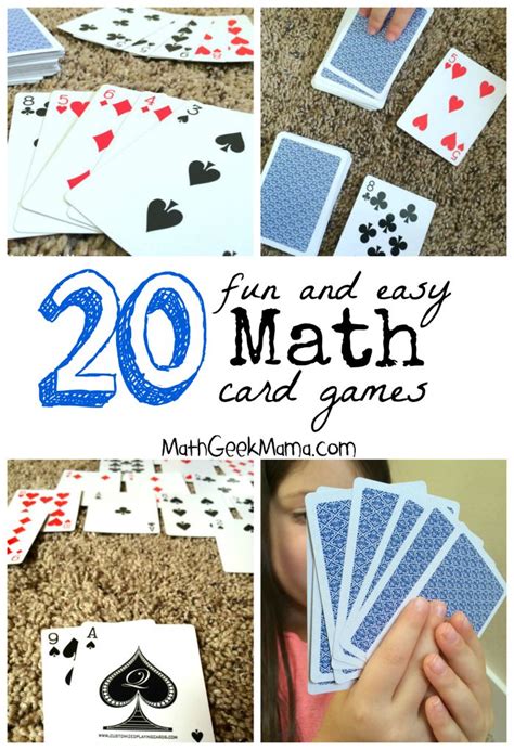 The 20+ Best Math Card Games That Are Easy To Learn | K-8