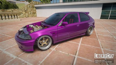 Скачать Honda Civic для GTA San Andreas