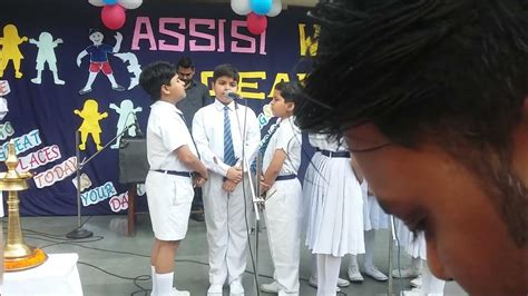 Mount Assisi school Bhagalpur welcomes new comers - YouTube