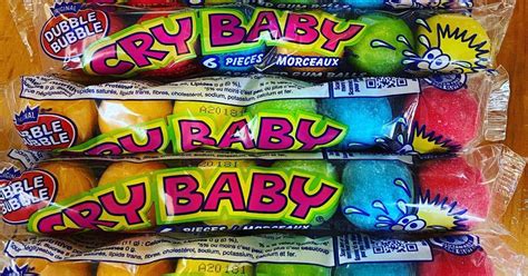 Cry Baby Gum (History, Marketing & Pictures) - Snack History