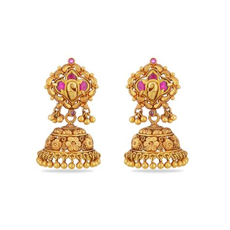 Buy Gold Earrings Online | Latest Gold Earrings Designs