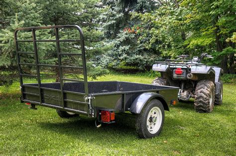 MacPower | 4ft x 6ft Multi Purpose Utility Trailer Kits - Black Powder ...