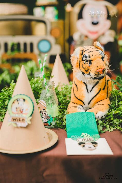 Mickey Safari Birthday Party Ideas | Photo 13 of 25 | Catch My Party