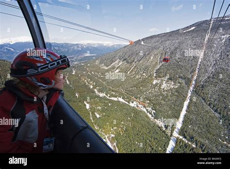 gondola at Whistler mountain resort venue of the 2010 Winter Olympic Games Stock Photo - Alamy