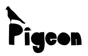 pigeon logo-web pic | Pigeon logo, ? logo, Vimeo logo