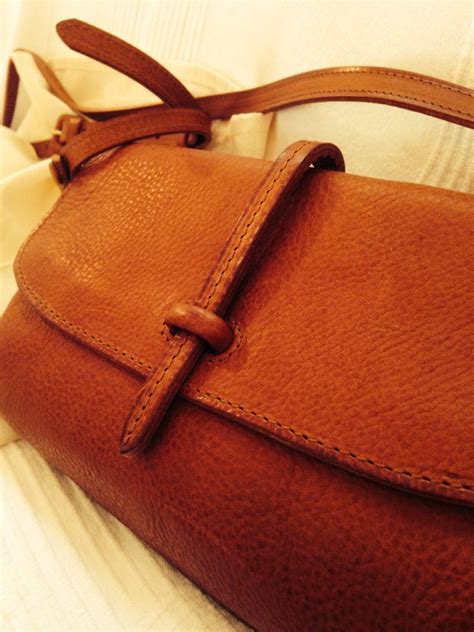 Genten leather bag Florence Italy Hand crafted leather bag. Italian leather bag from Italy ...
