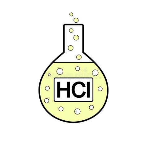 Hydrochloric Acid Molecule Structure