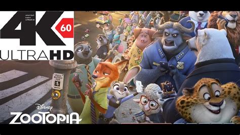 Zootopia Official Trailer 3 4K 60FPS HFR[UHD] ULTRA HD - YouTube