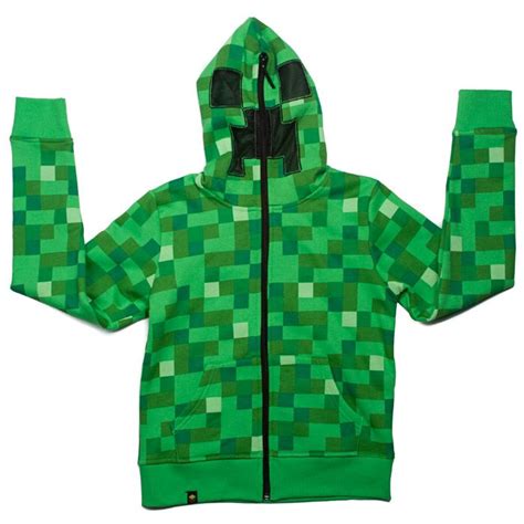 Minecraft Creeper Hoodie | Minecraft creeper hoodie, Creeper hoodie, Minecraft hoodie