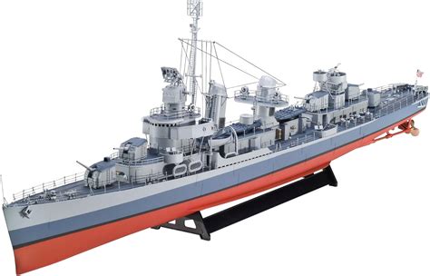 Amazon | ドイツレベル 1/14 4フレッチャー級 駆逐艦 新金型 プラモデル | プラモデル 通販