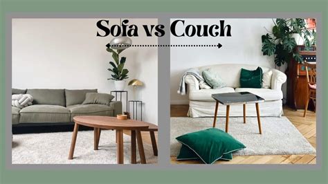 Difference Between Sofa Vs Couch