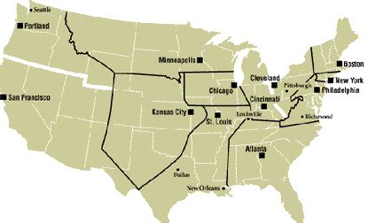 Dividing the Country into Federal Reserve Districts | Federal Reserve Bank of Minneapolis