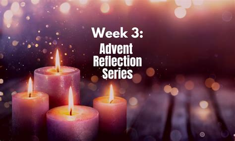 Week 3: Advent season reflections series – Newman Today