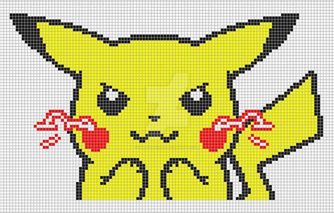 Pikachu Pixelart by sweetsncake on DeviantArt