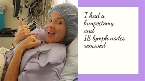 My Breast Cancer Surgery Lumpectomy & Lymph Node Dissection (Story 2) - YouTube