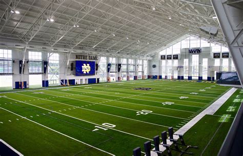 Notre Dame Opens News Indoor Football Facilities