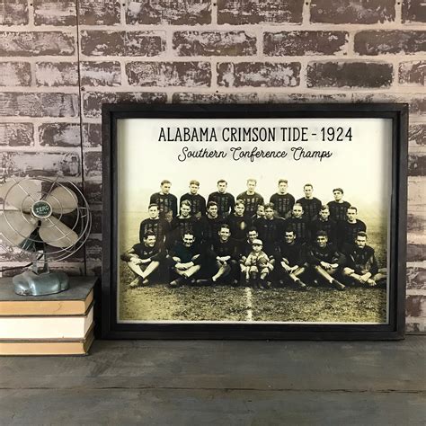 Vintage Crimson Tide Football photo - Southern Conference 1924 Champs