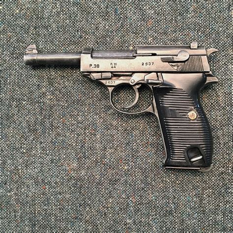 German 1944 dated Walther P38 Automatic Pistol - Replica - History in the Making