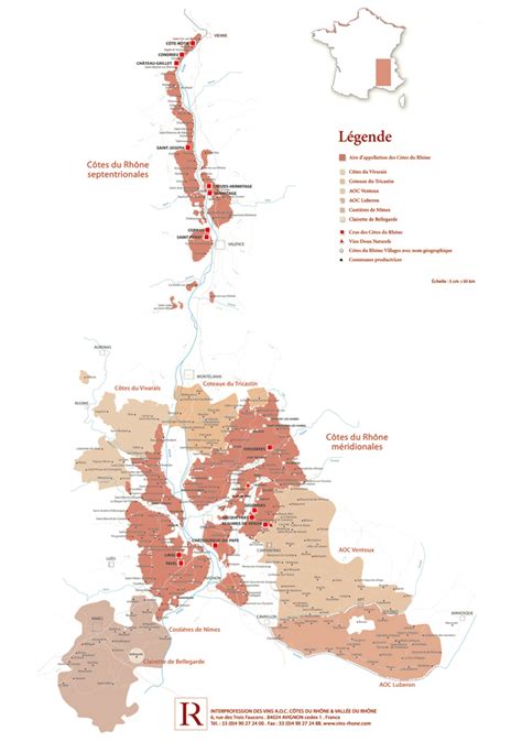 schiller-wine: The Rhône Wine Region in Southern France and its Wines ...