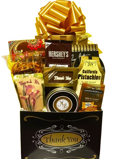 Thank You Gift Basket | Tisket Tasket Gift Baskets