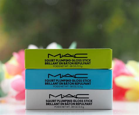 MAC Squirt Plumping Gloss Sticks Review | British Beauty Blogger